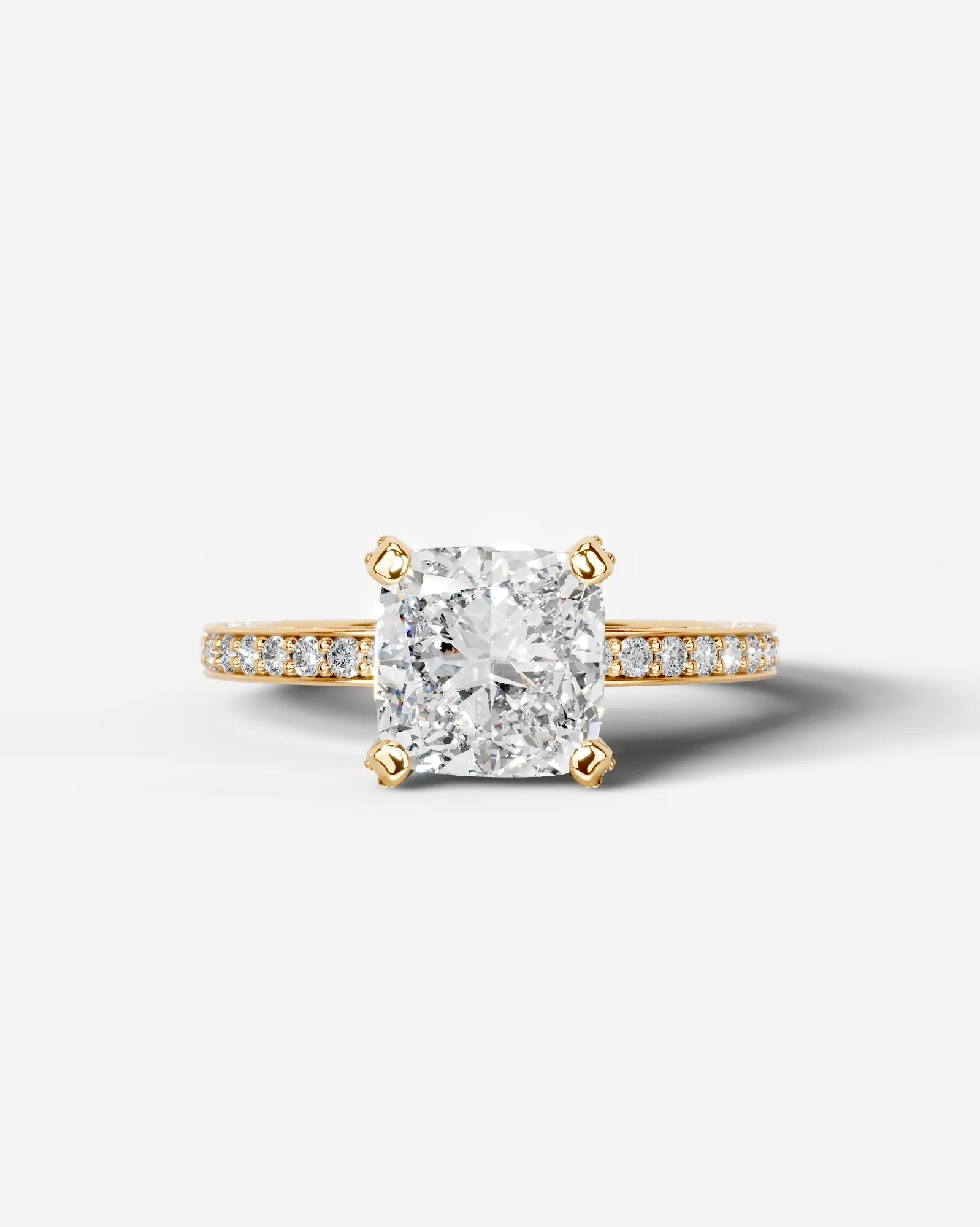 Marquise Solitaire With Tulip Prongs Lab Grown Diamond Engagement Ring